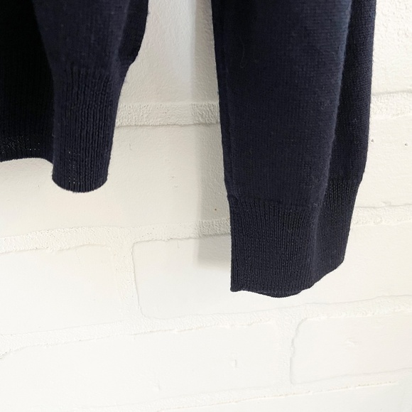 346 Brooks Brothers Men’s Knit Sweater Merino wool Argyle Navy blue Tan Orange L - Picture 11 of 11